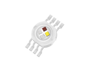 Led SMD RGBW 8 PIN 4IN1 10W par led Teste mobili